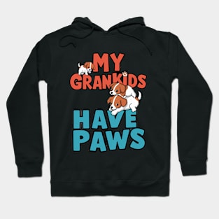 My Grandkids Have Paws Hoodie